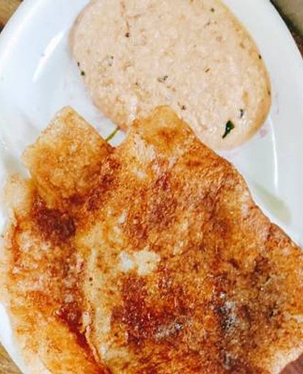 बचे हुए चावल का दोसा (Bche hue chawal ka dosa recipe in hindi)