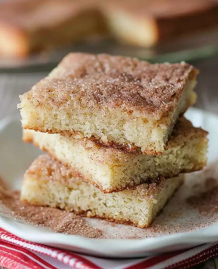 Snickerdoodle Blondies
