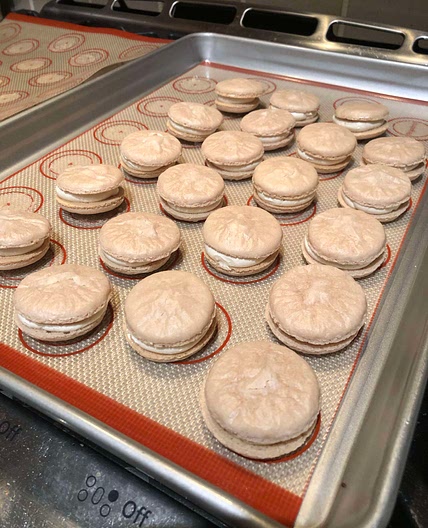 PB&J Macarons