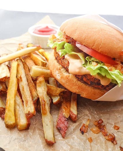 Dirty Vegan Burger