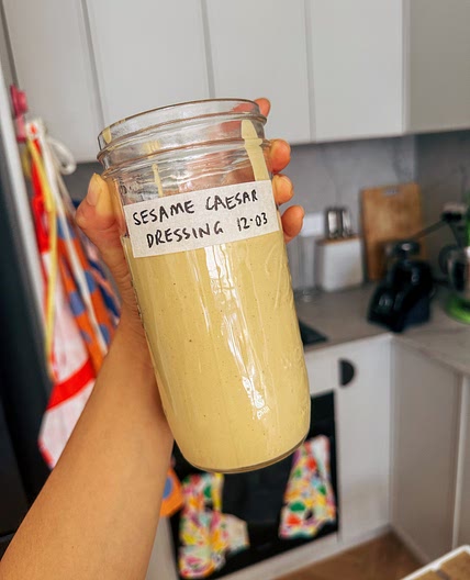 SESAME CAESAR DRESSING