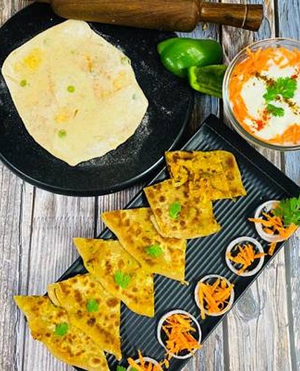वेजिटेबल पराठा (Vegetable Paratha recipe in Hindi)