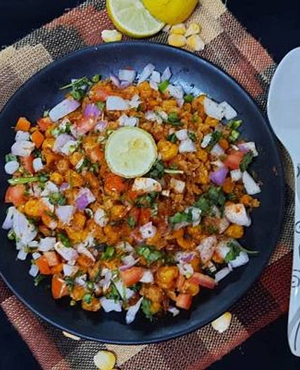 क्रिस्पी मसाला कॉर्न चाट