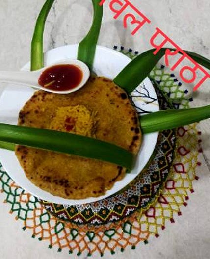 चावल पराठा (Chawal paratha recipe in Hindi)