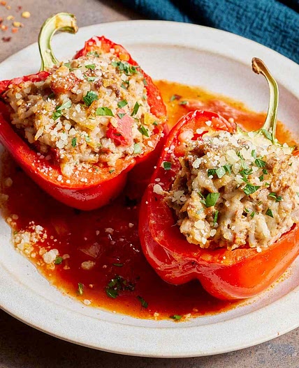 Chef John's Stuffed Peppers