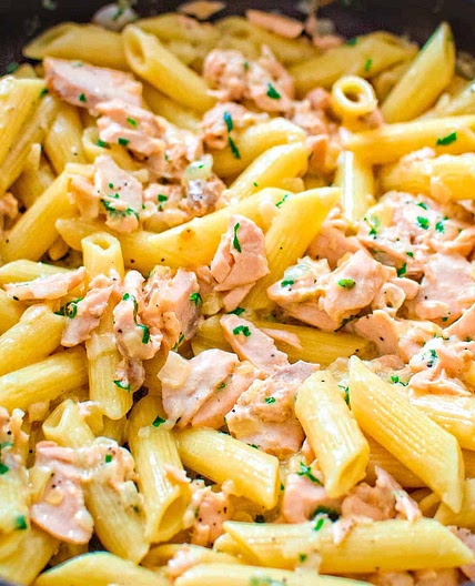 Creamy Salmon Pasta
