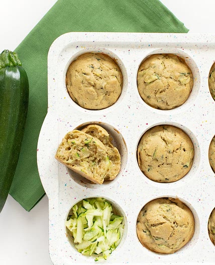 Hidden Grated Zucchini Muffins (Kid Favorite) | Baby Foode