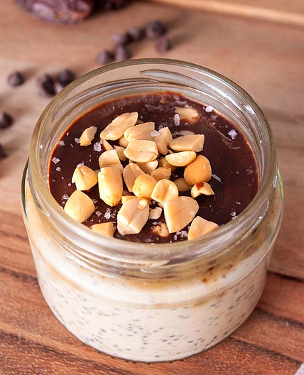 Snickers Overnight Oats