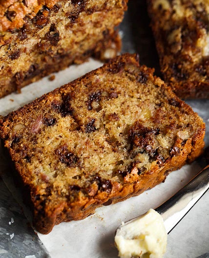The Best Chocolate Chip Banana Bread