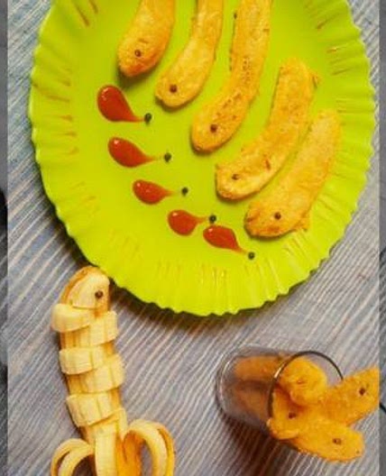 बनाना फिश (Banana Fish recipe in Hindi)