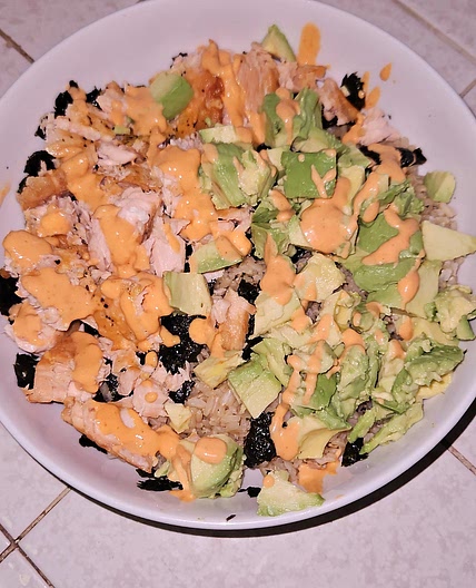 salmon bowl