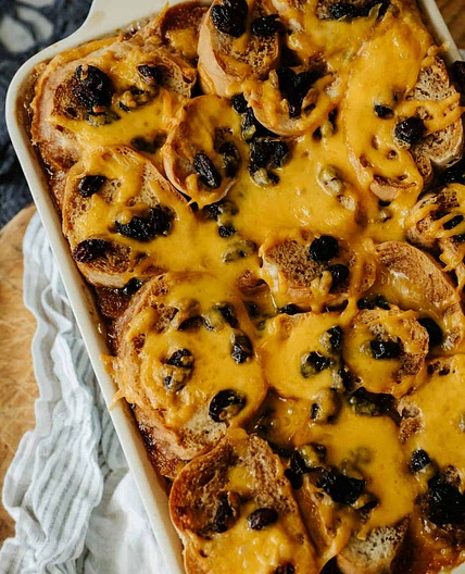Capirotada (Mexican Bread Pudding)