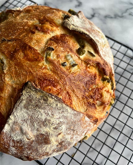 Jalapeño Cheddar Bread
