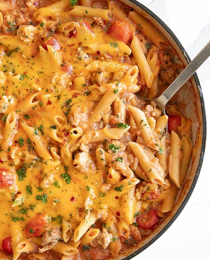 Ground Turkey Pasta