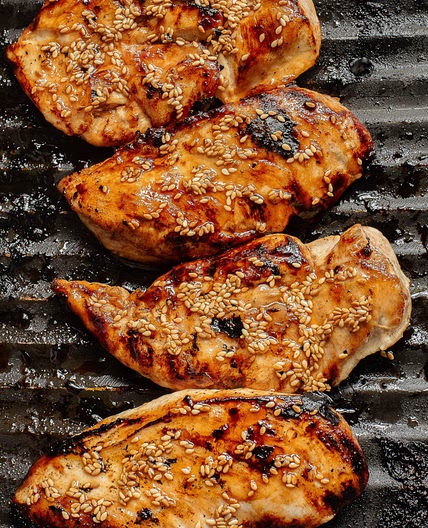 honey sriracha sesame chicken
