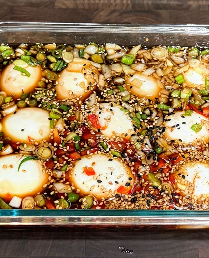 Marinated Eggs (Gyeranjang)
