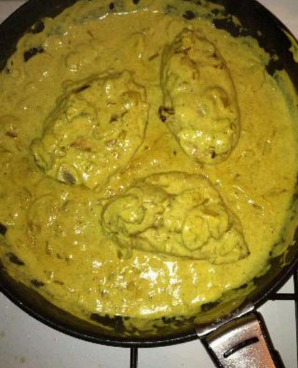 Escalope de dinde curry