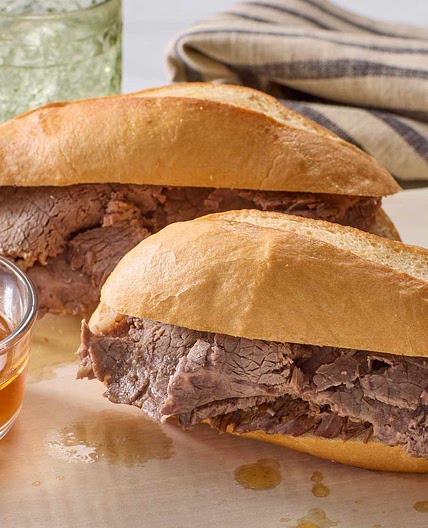 Easy Slow Cooker French Dip
