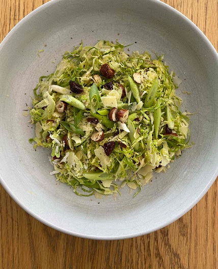 Brussel sprouts salad