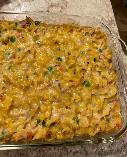 High Protein Tuna Casserole