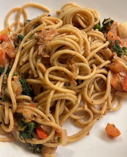 Tuna spaghetti 