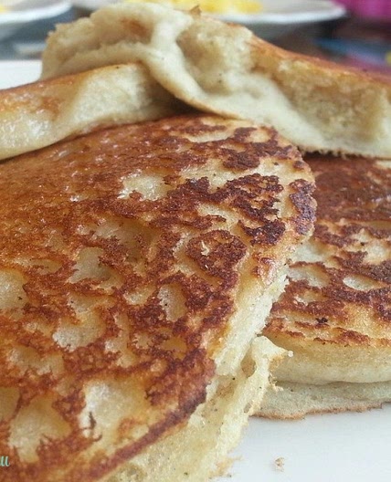 Fluffy Okara Pancakes