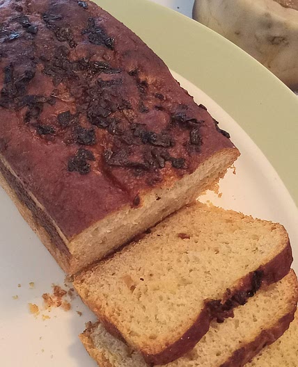 Vegan Onion Bread Loaf