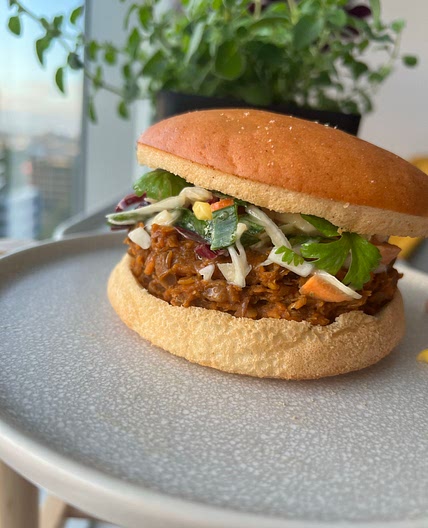 BEST Vegan BBQ Sandwich