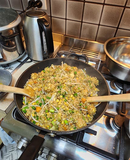 Takeaway Style Tofu Fried Rice