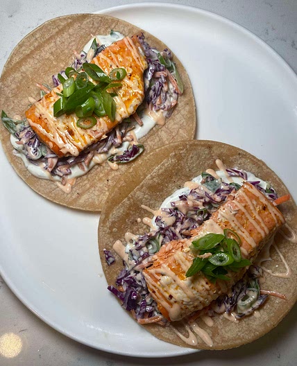Salmon Tacos