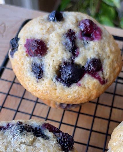 Bakery-Style Blueberry Muffins