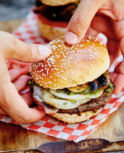 Red burger