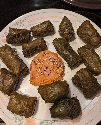 Dolmas (Stuffed Grape Leaves)