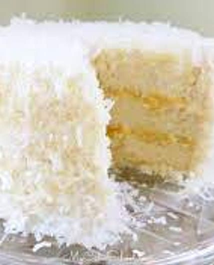 PINEAPPLE COCONUT CAKE            Mrs. Crumbley
