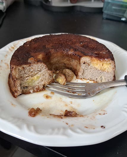 Tortinha de Banana Sem Gluten e Sem Lactose