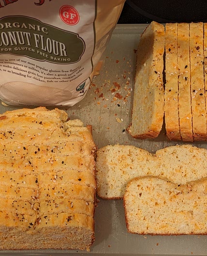 Gluten and Grain Free Coconut Bread
