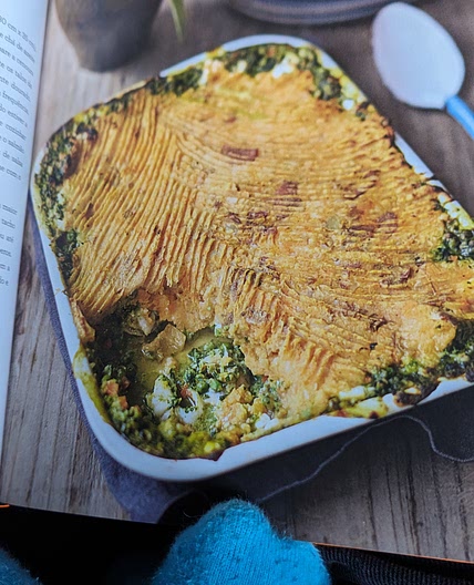 Empadão de salmão e camarão