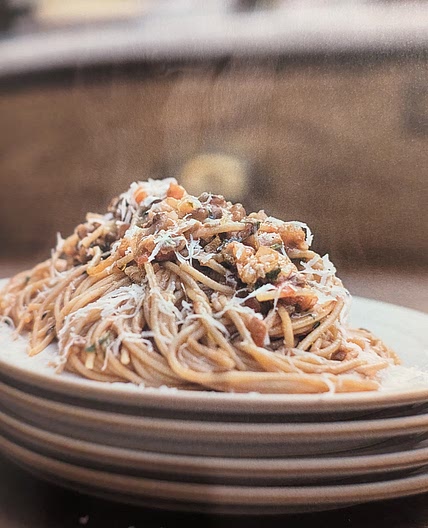 Bolonhesa vegetariana