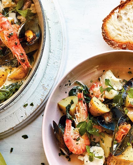 Springtime fish stew recipe