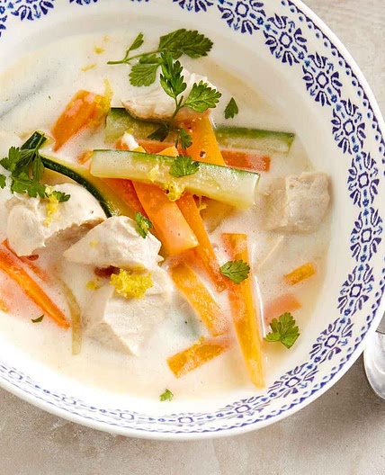 Suppe: Hühnersuppe Griechisch