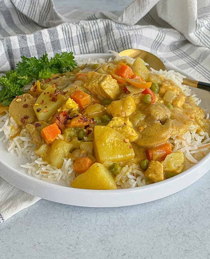 Easy Chicken Curry with Vegetables