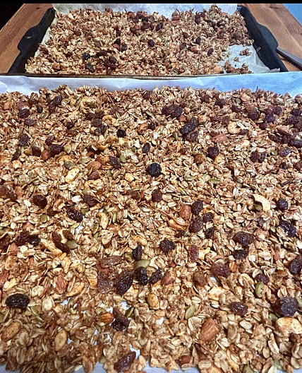 Gluten Free Vegan Breakfast Granola 