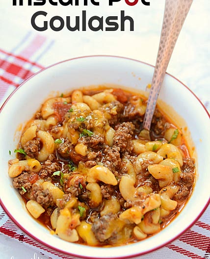 Instant Pot Goulash