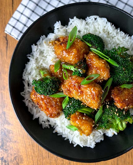 Easy Baked Orange Chicken