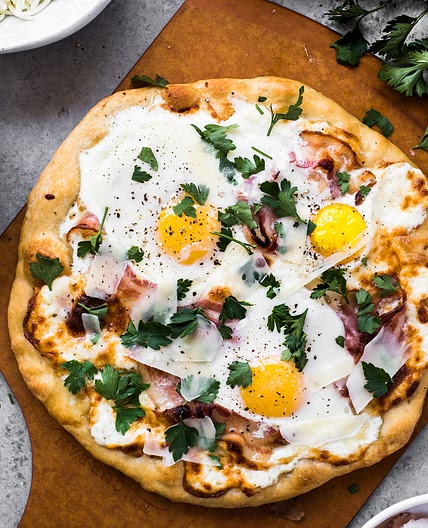 Pizza Carbonara