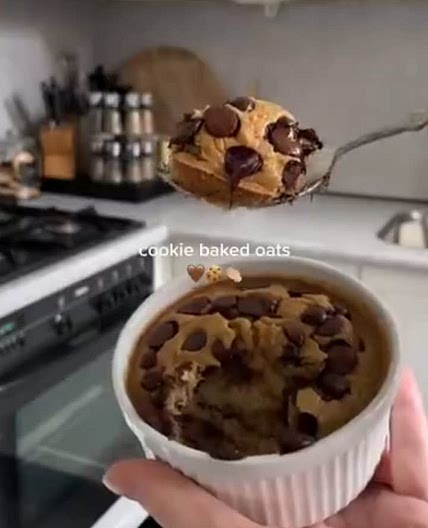 Cookie baked oats