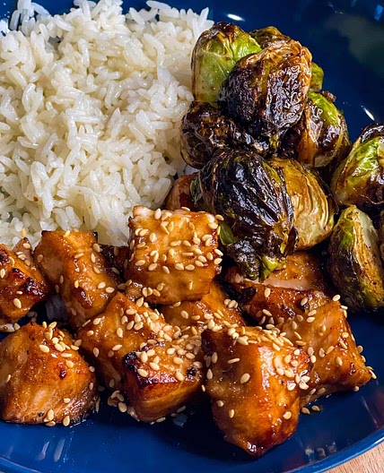 Air Fryer Hoisin Salmon