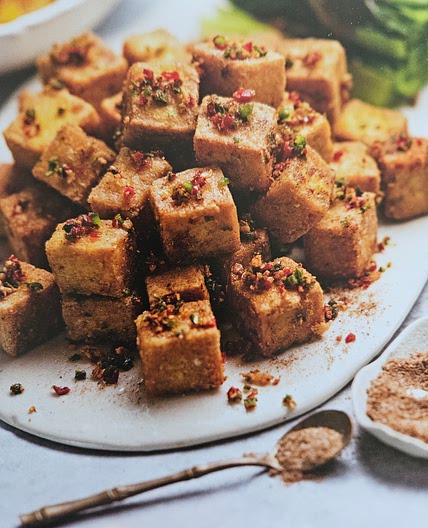 Crispy salt and pepper tofu