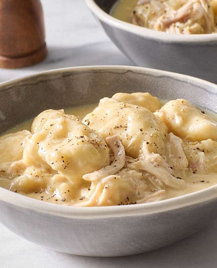 Super Easy Chicken and Dumplings