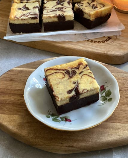 Cheescake brownie